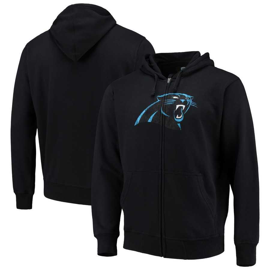 Men's Carolina Panthers G III Sports by Carl Banks Primary Logo Full Zip Hoodie Black,We sell and wholesale Men's Carolina Panthers G III Sports by Carl Banks Primary Logo Full Zip Hoodie Black on line form chian!
